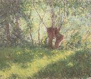John Leslie Breck Willows (nn02) oil on canvas